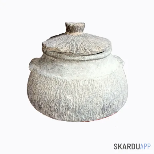 Kuwatt - A stone pot, traditional pot of Baltistan
