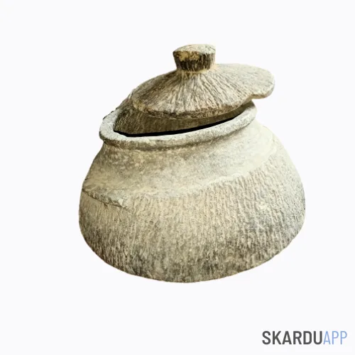 Kuwatt - A stone pot, traditional pot of Baltistan
