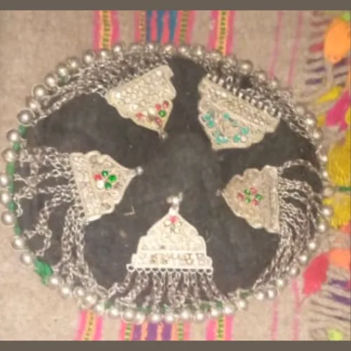 Traditional Women Cap made from the wool of Himalayan Goat.