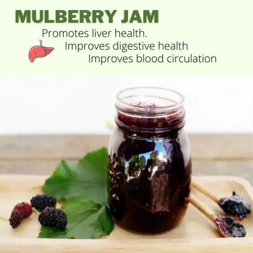 Mulberry Jam - Pure & Organic  100%  Guaranteed