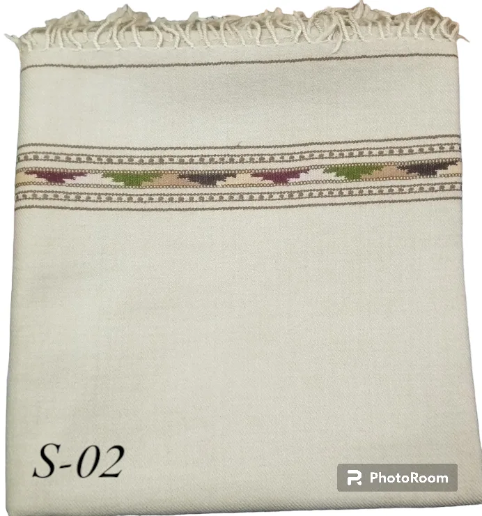 Wool shawl for men