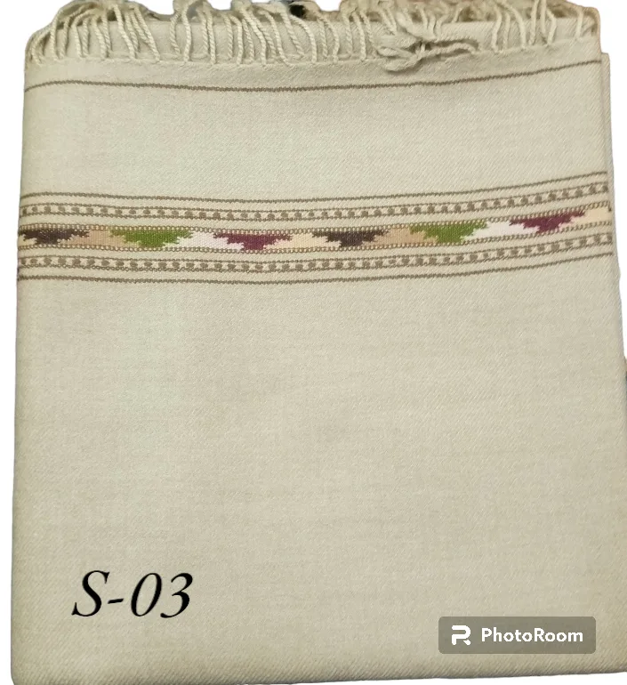 Wool shawl for men