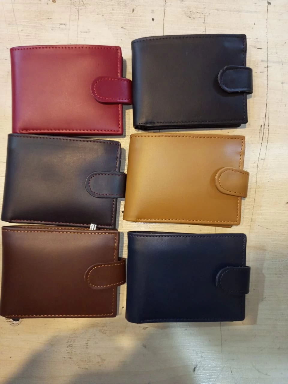 Handmade leather wallet
