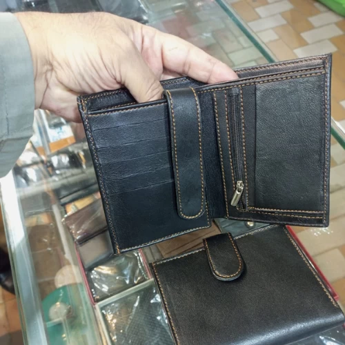 Handmade leather wallet