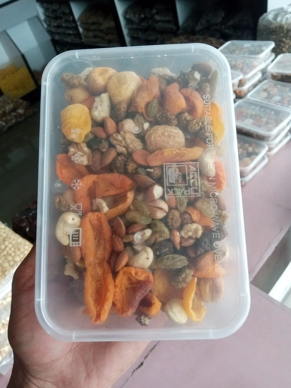 Mixed dry fruits